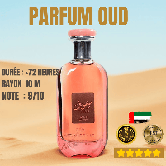 Eau de parfum - mosuf al wardi rose.